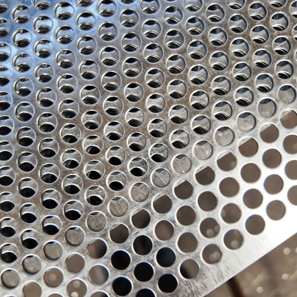Custom 0.5-6mm Perforated Steel Plate For Wall Mounted Storage Racks