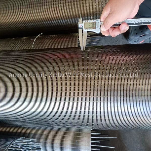 6 Wedg Wire Johnson Screen Tube With Wire Wrapped Continuous Slot For Water and Oil Pump Drilling Filter