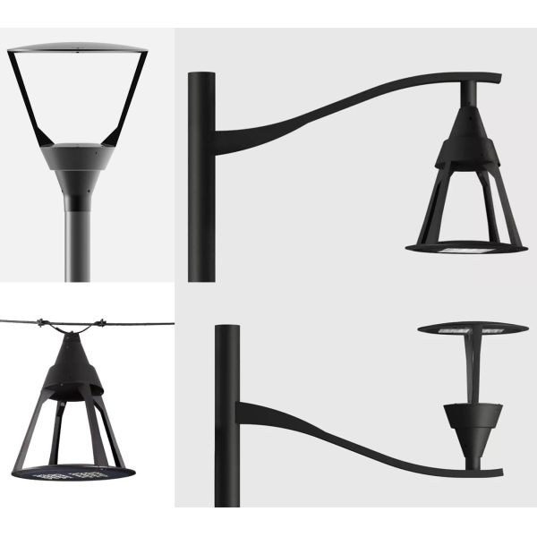 На открытом воздухе свет приведенный столба верхний для двора, сада, парка, дороги, улицы, деревни