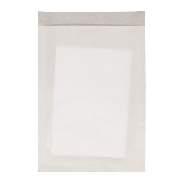 Food-Grade Glassine Paper Bag 50gsm – Greaseproof, Self-Seal, Square Bottom for Bakery