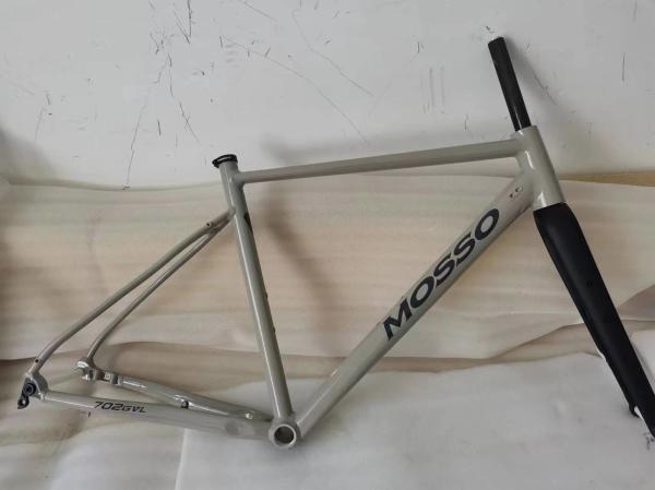 Largo Pneus Stock Gravel Bike Frame 700x45c Lightweight Bicicleta de Praia
