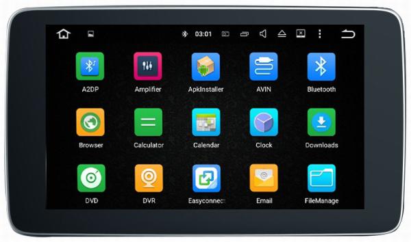 Ouchuangbo 9 inch car audio gps navi android 7.1 for Mercedes Benz CLAGLAGLE(2014.11-201 with bluetooth SWC calendar