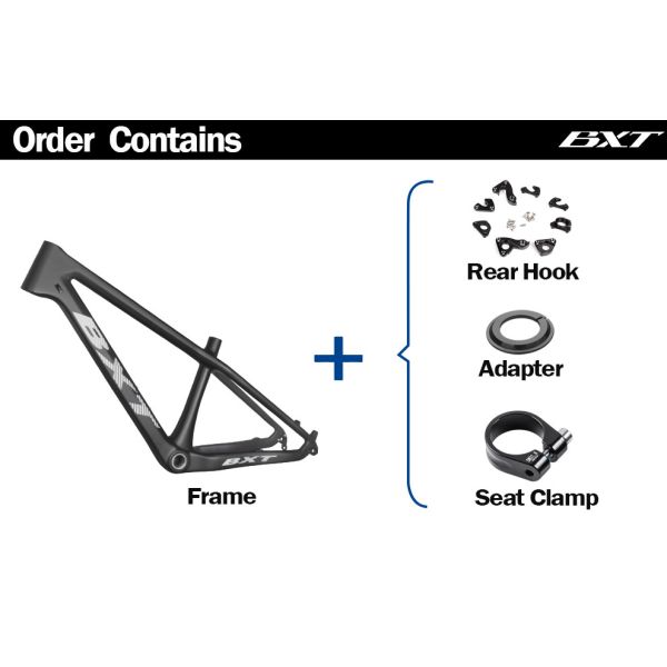 Kids Sports MTB Bicycle Frame Full Carbon Fiber 24er Mountain Bike Frames