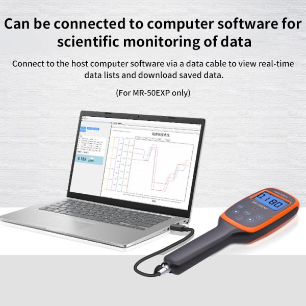 Geiger Handheld Nuclear Radiation Detector MR-50EXP With Computer Software