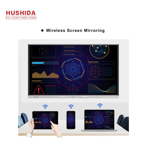 HUSHIDA H2 Series 55inch  4K Touch Screen Interactive Whiteboard Dual System