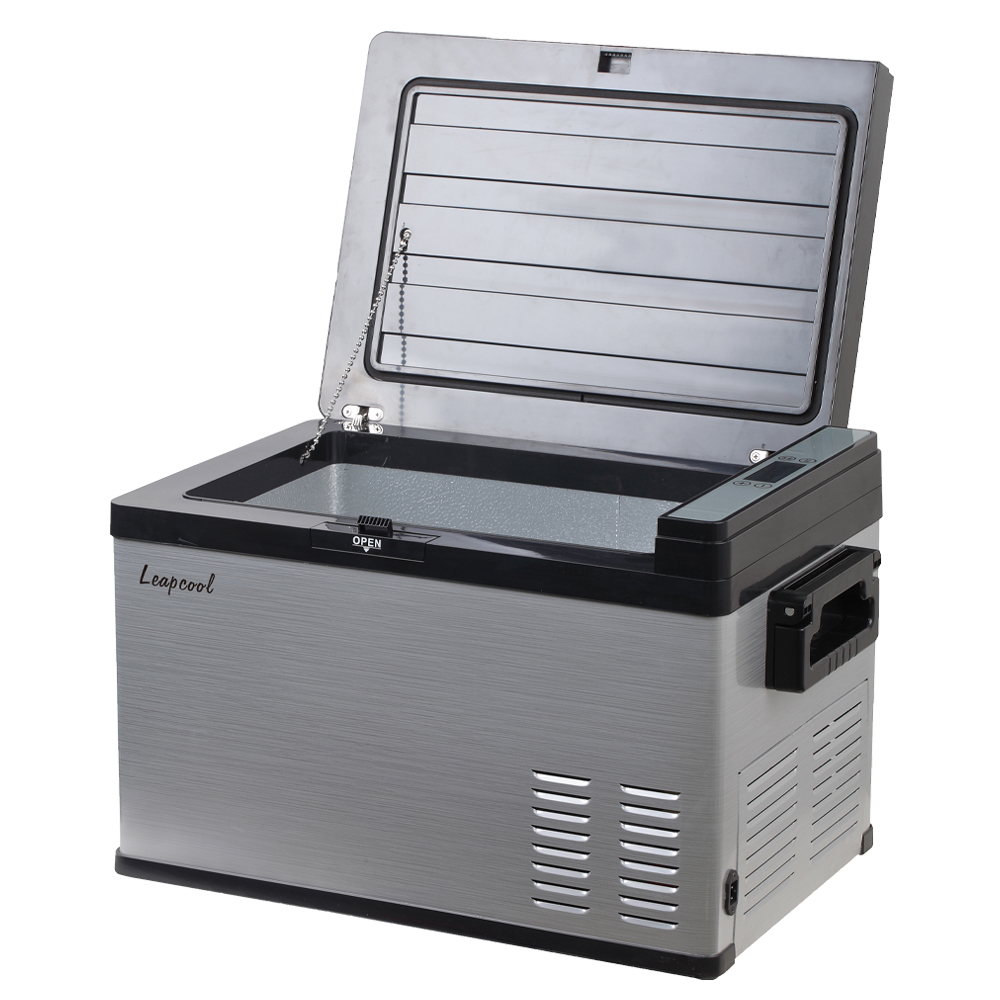 Shopee 25L мини автомобильный холодильник портативный Учебное пособие по установке размораживание 12в постоянного тока однодверная дверь