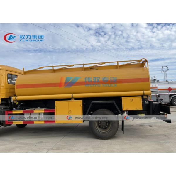 Dongfeng 6 Wheeler RHD 10000L Mobile Oil Tanker Truck
