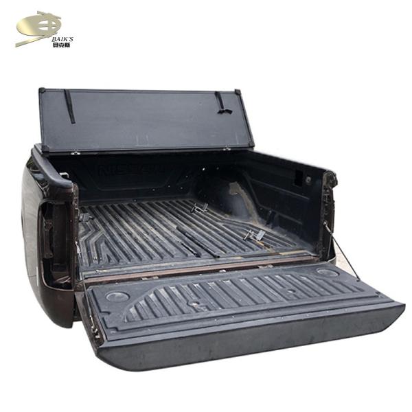 Manuel Tri - Fold Tonneau Cover For Ford Ranger T6 2012-2014 Auto Truck Bed