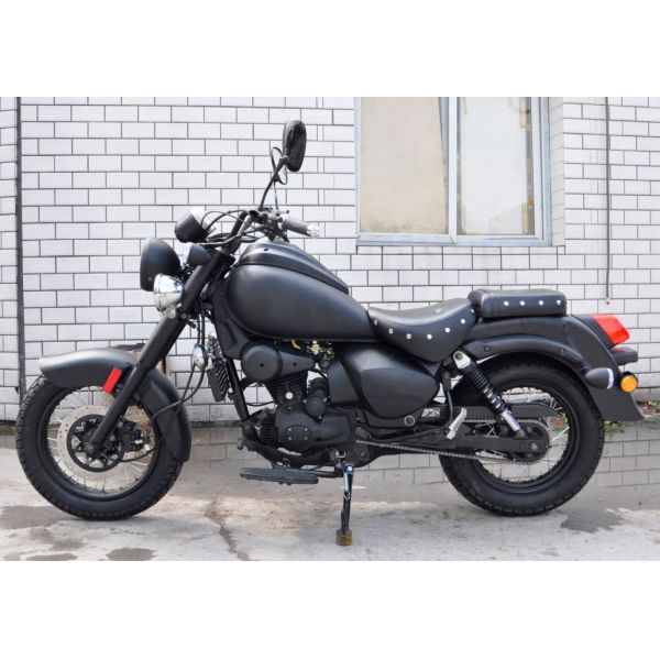 Off Road Motorcycle Double Pipe Muffler 150km/h Speed Kick Start Starting System
