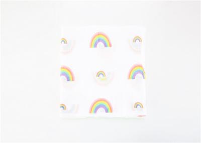 Four Layers Stretchy Swaddle Blankets , Extra Large Swaddle Blankets 120X120cm