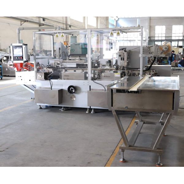 Packaging Line Chocolate Bar/Tablet Fold Packing Machine with Heat-sealing and Glueing