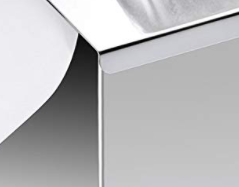 Bathroom Countertops Tissue Dispenser Box Stainless Steel Tissue Box