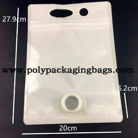 Водоустойчивые мешки Refill напитка клапан-бабочки 3L 5L с Spigot