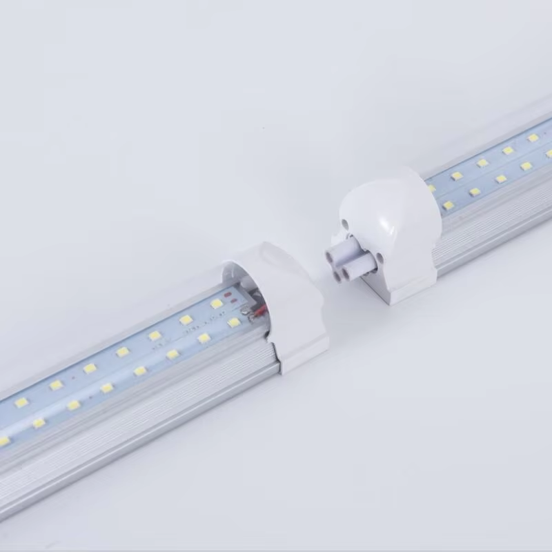 Residential Daylight 4ft Dual Row LED Beads Tube Lights for Shop Garage Workshop