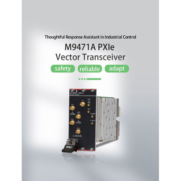 Keysight M9471A PXIe Vector Transceiver with 26.5 GHz Frequency Range for RF Testing