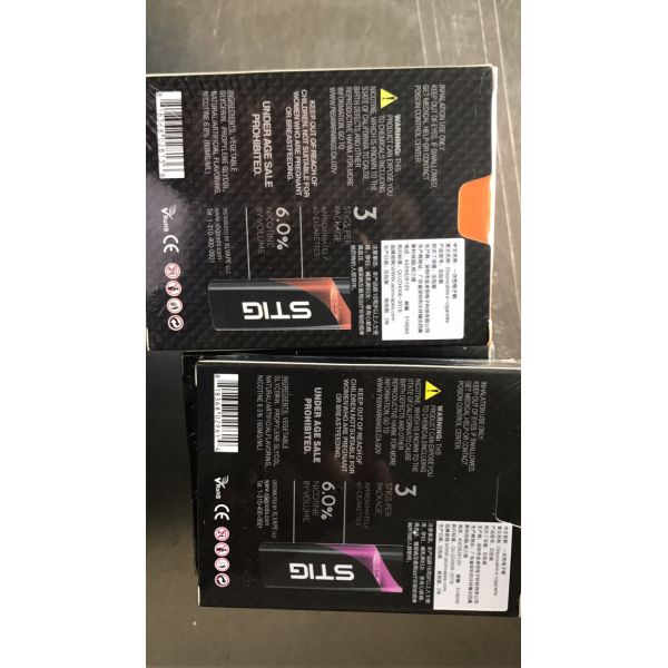 2019 trending products disposable vape pen from vgod stig brand
