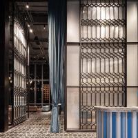 Divisor de lustro da separação do ferro forjado da mão de Art Room Decorative Metal Panels