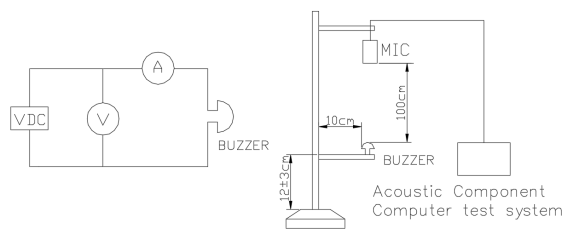 Waterproof buzzer piezoelectric buzzer 12V IP67 120db Outdoor alarm buzzer