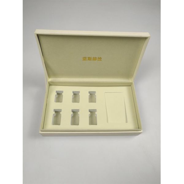 Фабрика на заказ дизайн макияж упаковочная коробка косметическая бумажная подарочная коробка для эфирного масла с вырезанной EVA / пены вставки