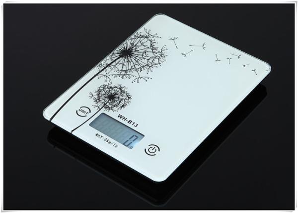Touch Screen High Precision Kitchen Scale With AAA Battery Power Supply