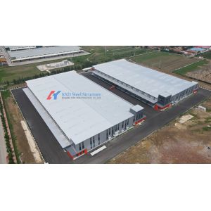 Metal Structure Warehouse Steel Frame Mobile Workshop Building for Sale