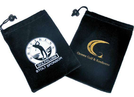 O veludo da flanela do malote do cordão da joia de BSCI RoHS ensaca Logo Printed