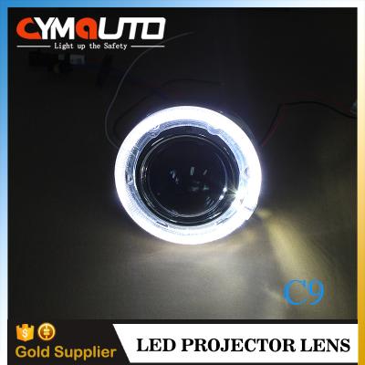 Single Dual RGB WRGB Headlight Shrouds Bi Xenon Projector Lens Shroud