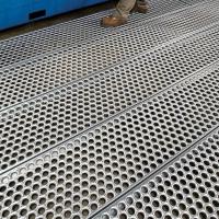Grille de poignée de la perforation O de passage couvert de plate-forme de travail industriel
