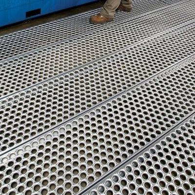 Raspagem do aperto do Perf O da passagem da plataforma de trabalho industrial