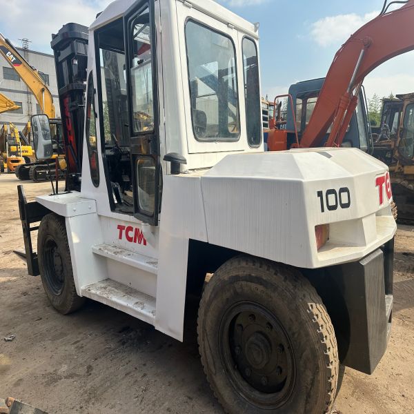 Robust FD100TCM 10 Ton Forklift Second Hand Electric Forklift