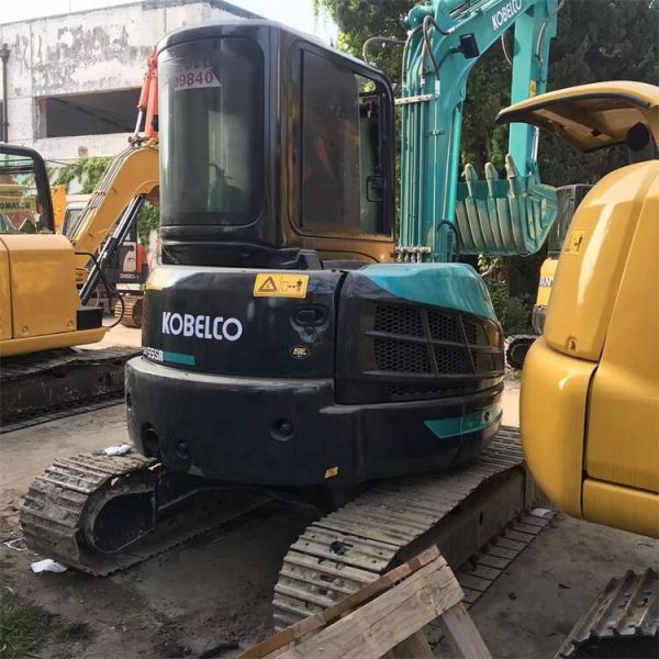 1850 Working Hours KOBELCO SK55 Crawler Excavator Digger For Construction Machinery