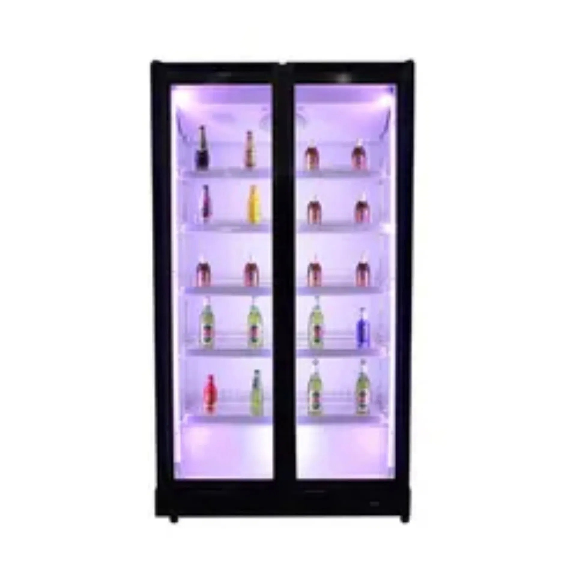 900L Double-Door Inverter Compressor Refrigerated Beverage Display Cabinet