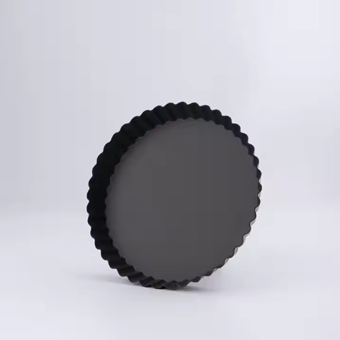 ODM пицца на неприкрепленной кастрюле из углеродистой стали пирог кастрюля Торт кише кастрюля