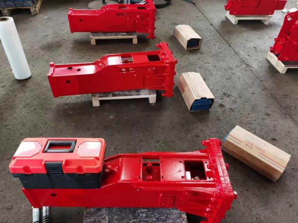 68mm Backhoe Loader Breaker Hydraulic Rock Breaker For Excavator JCB 3CX 3DX Mounted