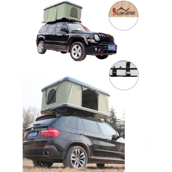 Second Hand Hard Shell Roof Top Tent with Cotton Fabric and Waterproof Index 3000 mm