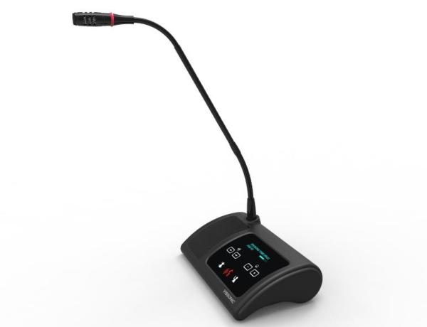 OLED Display Wireless Conference Room Microphone System Desktop Type Long Lifespan