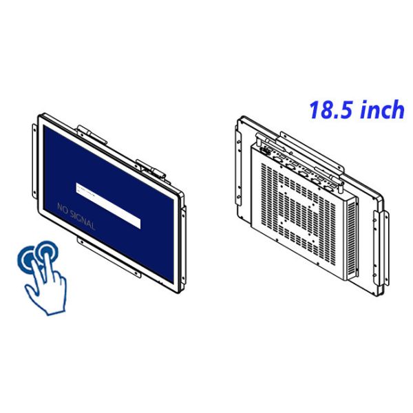 18.5-Inch Embedded Vision Terminal for Digital Advertising, Traffic Control Systems, Industrial Equipment, and Public Signage