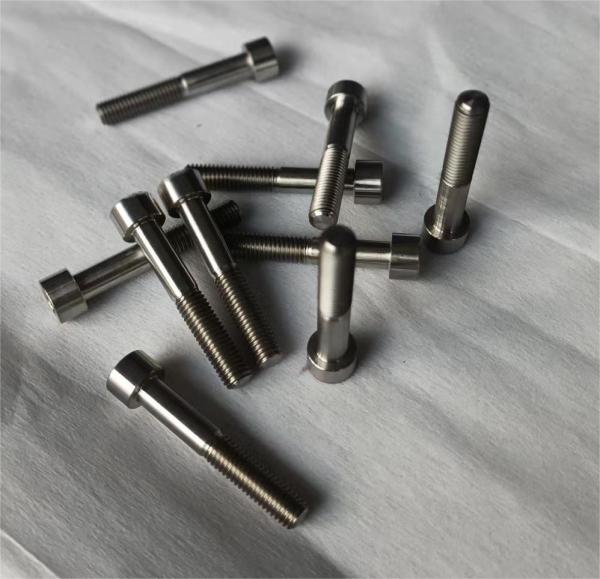Gr1 Titanium Capital Hex Socket Bolts M6 20*60 / 80 / 100 / 120mm