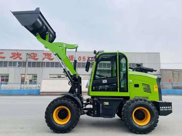 brand new 4x4 quick hitch farm mini wheel loader 0.8 ton