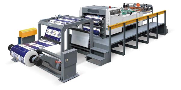 Automatic Paper Roll to Sheet Cutter Stacker, Automatic Paper Reel Sheeter Stacker