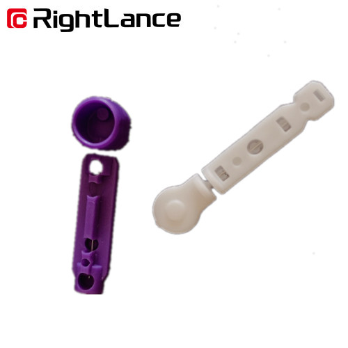 0.5MM 25G Painfree Sterile Blood Lancet Single Use FDA For Blood Sugar Test