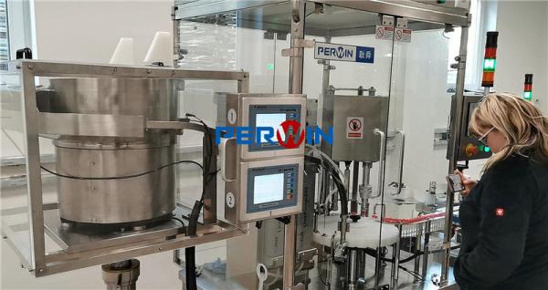 Screw Tube 1ml 75 Bottles/Min Aseptic Filling Machine