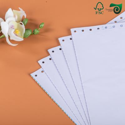 20lb 8.5'' 11 Carbonless NCR Copy Paper Sheet FSC For Office Invoices