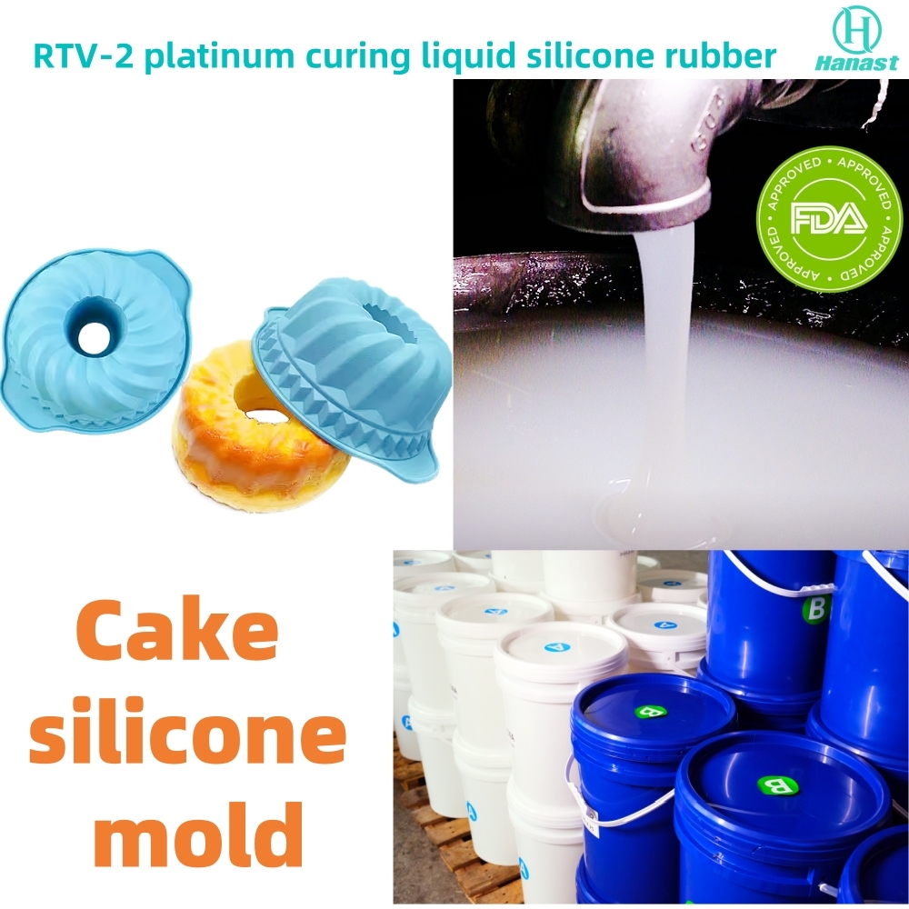 China Food Grade Platinum Cure Liquid Silicone Rubber 20 Shore A 1:1 FDA LFGB Certified for Gummy Jelly Candy Molds