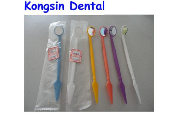 Disposable Examination Oral Dental Mouth Mirror Plastic Material CE Approved