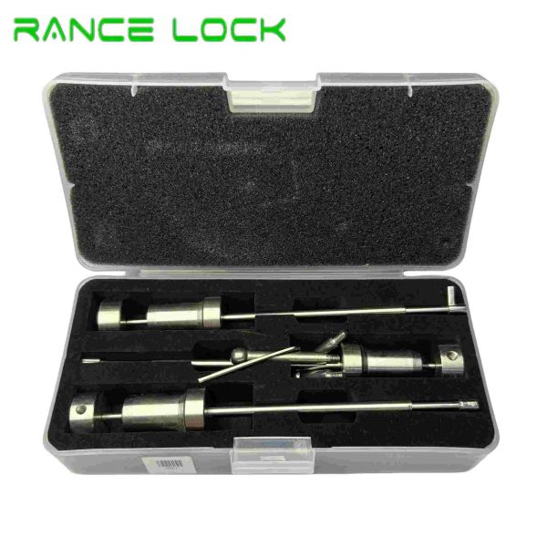 3pcs Practice Padlock Set Single Blade / Double Blade Lockpick Practice Set