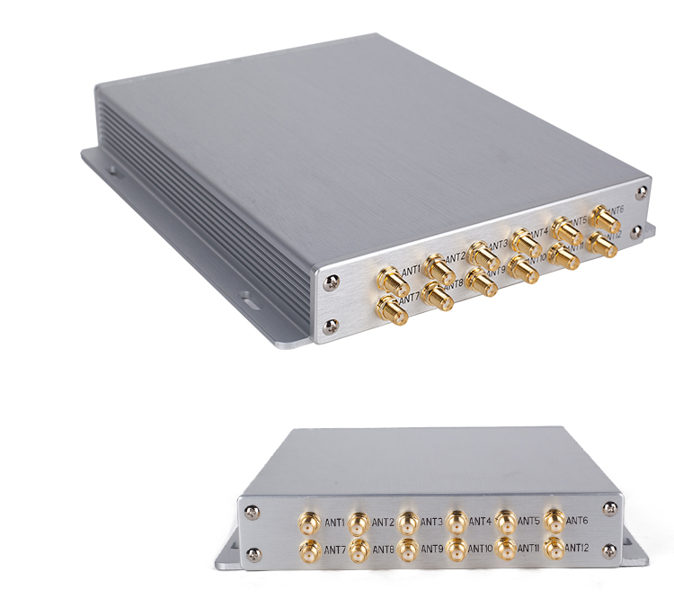 Читатель HF RFID наивысшей мощности ISO18000-3M1 RS232 с 12 каналами