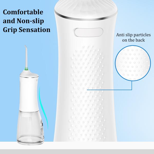 Ozone L'eau électrique Flosser ménager de nettoyage buccal alimenté par batterie Portable IPX7 irrigateur oral sans fil