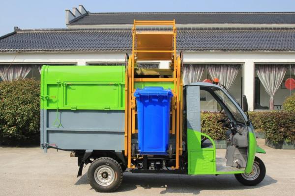 Pure Electric Auto dumping Truck Garbage Water Battery Type Transportation Vehicle