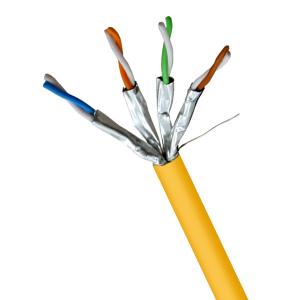 1000FT 23AWG FFTP CAT6A Cable LSZH CPR Dca-S2 D2 A1 500MHz 10Gbps Ethernet Cable